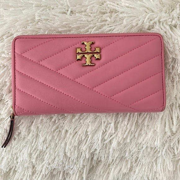 Tory Burch Handbags - Tory Burch: Kira Chevron Continental Wallet in Pink City